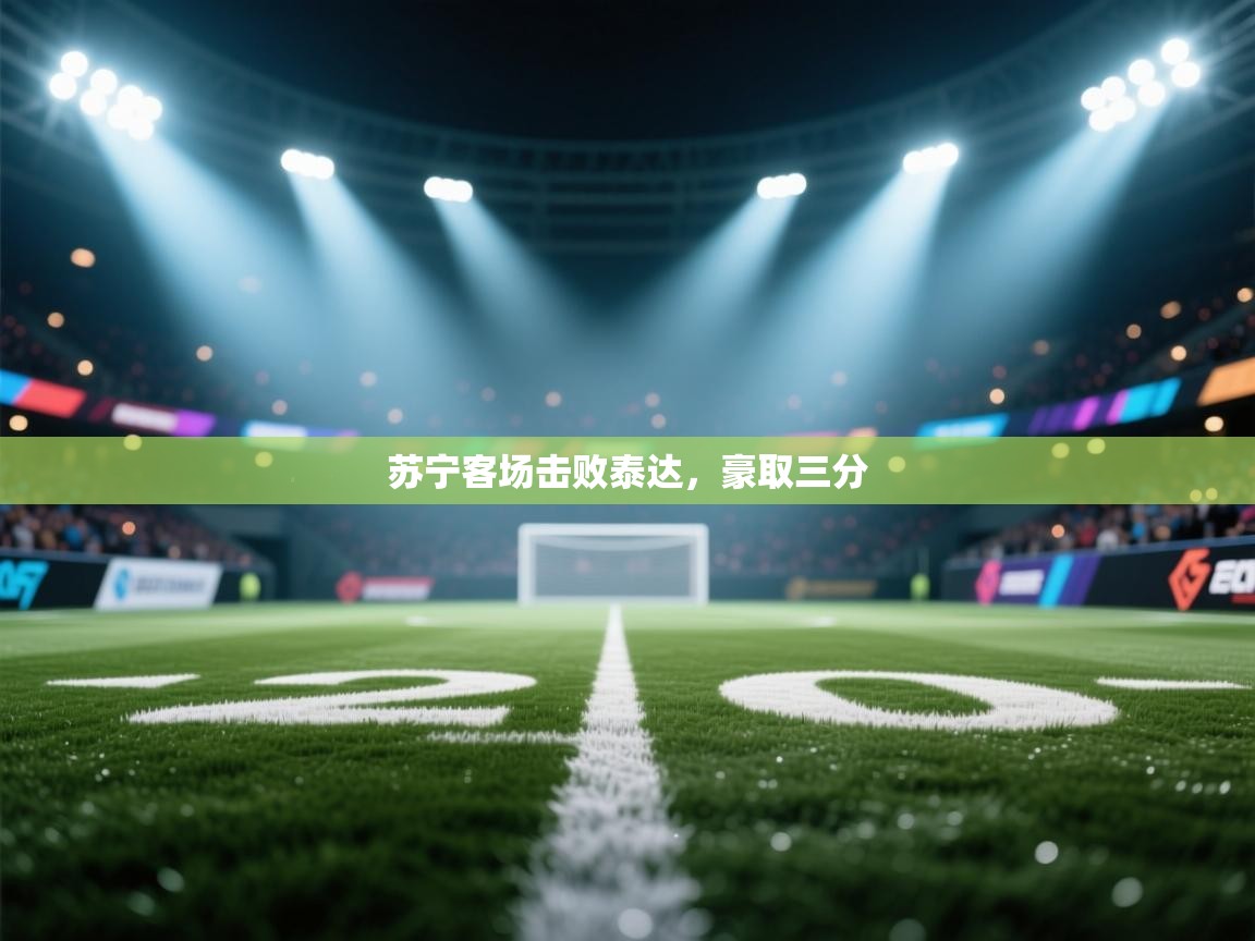 苏宁客场击败泰达，豪取三分  第1张